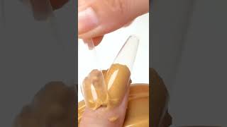 #shorts Real Butter Nail 🧈 #nail #nailart #nailarttutorial #dailynail