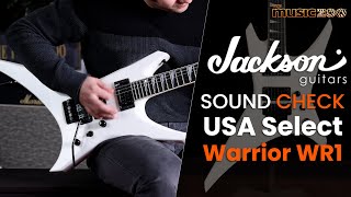 Sound Check Demo Video: Jackson USA Select Warrior WR1 Snow White