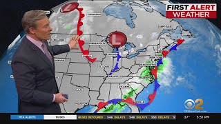 First Alert Weather: CBS2's 2/7 Monday Evening Update