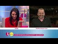 christopher eccleston leaves christine in stitches after hilarious interview lorraine