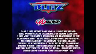 NFL Blitz USA - Playstation (PS1/PSX)