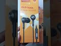 latest Audio Wired in Ear Earphones with Mic (Black)#todaysmobile #richstreet #tamil #earphone