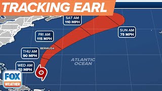 Tropical Storm Earl Forecast To Become Atlantic's First Major Hurricane Of Season