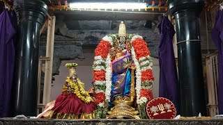 Namperumal Serakula valli Thayar Serthi Sevai Ramanavami Srirangam Temple 21.4.21