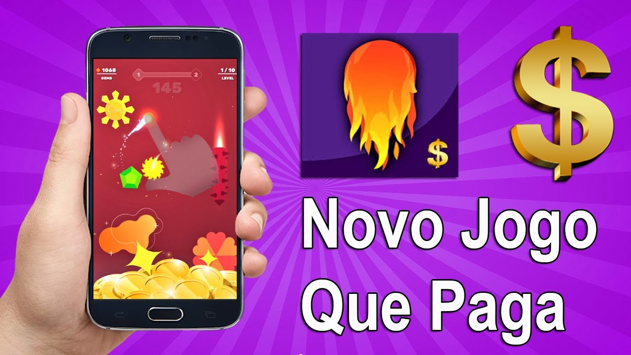 Saiuu! Novo Aplicativo Que Paga Para Jogar - Saque Mínimo R$1 Dólar No ...