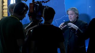 Former Trump chief strategist gives speech in Hungary