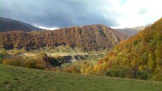 ფერებში გაბრაწული რაჭა - Autumn colors in Georgia