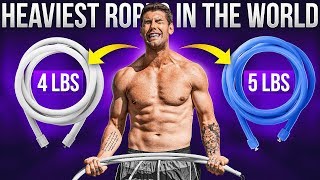 Testing The Heaviest Jump Ropes In The World | Crossrope Ultra Heavy Set