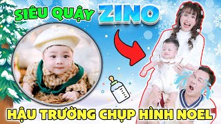 Hậu Trường Gia Đình Zino Chụp Ảnh Giáng Sinh Noel 2024 - Vê Vê Channel