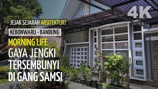 LIVING HERITAGE - Rumah-rumah Gaya Arsitektur Jengki Tersembunyi di Dalam Gang Samsi - Bandung