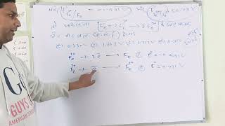 यदि E° Fe^+2/ Fe= -0.441V और E°Fe^+3/Fe^+2= 0.771V तो अभिक्रिया…..NEET PYQ (2006) l Chemistry