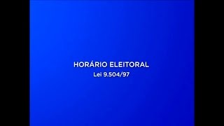 Slide - Horário Eleitoral Gratuito - CNT (modelo Bloco)