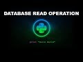 Database READ Operation - Python Programming