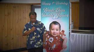 Kalofiama : Noah Vainikolo 1st Birthday #2 - Mon 06.02.23