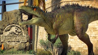 RELEASE ALL LARGE \u0026 MEDIUM DINOSAURS IN THE ARIZONA DESERT -  Jurassic World Evolution 2