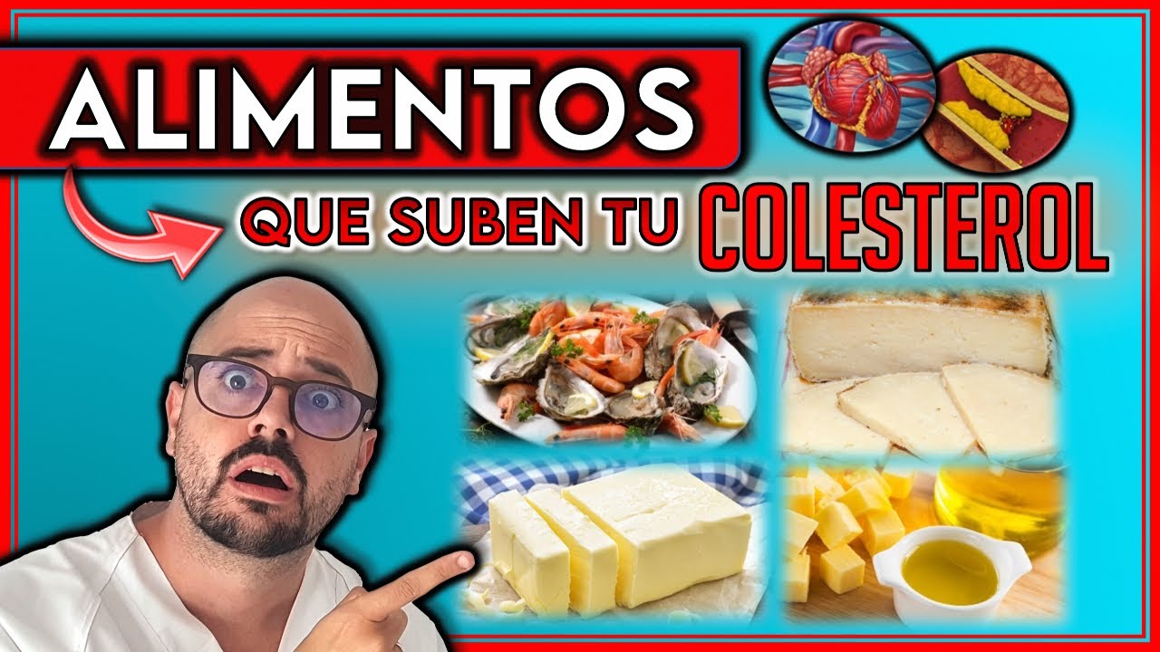 Estos Son Los 9 ALIMENTOS Que SUBEN El COLESTEROL || ¡EVITA Estos ...