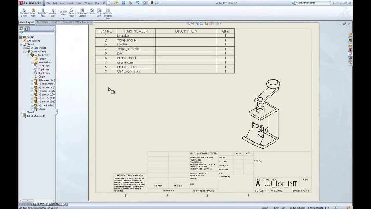 Solidworks Bom Options Youtube