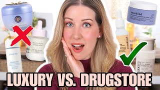 I REPLACED MY LUXURY SKINCARE WITH DRUGSTORE...And Here's What Happened.
