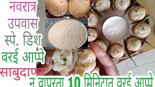 साबुदाणा न वापरता10मिनिटात बनवा उपवासाचे वरई आप्पे |healthy varai appe recipe|upvasache varai appe