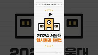 2024 서울대 수시 입결(내신 등급컷) : 지역균형(지균), 일반전형