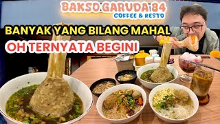 BARU BUKA BAKSO GARUDA PRASMANAN | KATANYA PAKE 100% DAGING SAPI, BENERAN ENAK ?