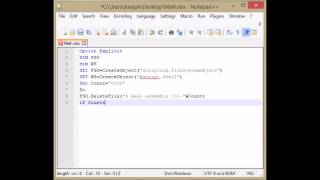 Delete large numbers of files with VBS Script |JOKO ENGINEERING|