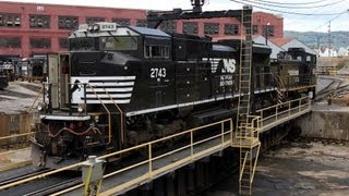 HD Juniata Locomotive Shops of Norfolk Southern at Altoona,PA 09/24/2012