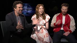 Avengers Endgame - Itw Chris Evans, Karen Gillan and Mark Ruffalo (Cam X) (official video)