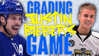 Justin Bieber's Hockey Skills RATED By NHL Players