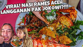 VIRAL! NASI RAMES ACEH PAK JOKOWI...RAME NYA MINTA AMPUN