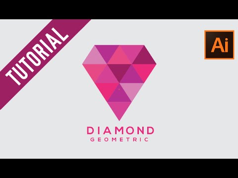Create Polygon Logo Diamond Illustrator Tutorial