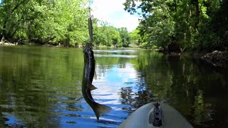 Kayaking the RAMAPO RIVER to POTASH LAKE