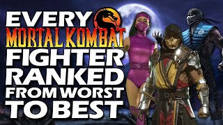 Every Mortal Kombat Fighter Ranked From WORST To BEST