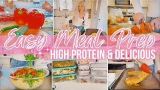 *NEW* ULTIMATE EASY MEAL PREP FOR BUSY FAMILIES! HEALTHY \u0026 HIGH PROTEIN HOMEMAKING 2025