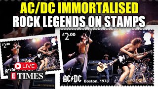 LIVE: Royal Mail Unleashes Electrifying Stamp Tribute: AC/DC Joins Rock Royalty In New UK Collection