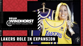 Lakers & Buss family come up while discussing NBA expansion 🤯 | The Hoop Collective