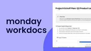 monday workdocs | monday.com tutorials