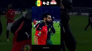Senegal vs Egypt 2021 Africa Cup of Nations Final Penalty Shootout Highlights #shorts #mane #salah