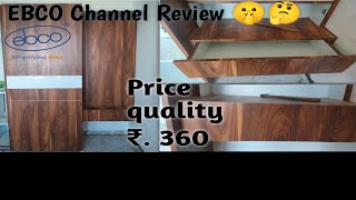 Ebco channel quality🧐 VS godrej  / telescopic channel / hettich review ₹.360 price #viral #trending