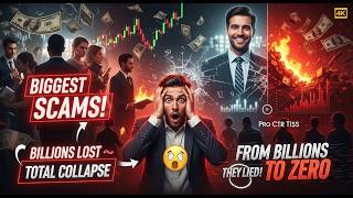 Biggest Financial Scandals Ever 😱 Billions Lost Explained Biggest Frauds Exposed #usa #usashorts