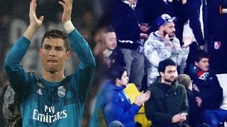 LA AFICIÓN DE LA JUVENTUS APLAUDE EL TALENTO DEL PORTUGÉS CRISTIANO RONALDO