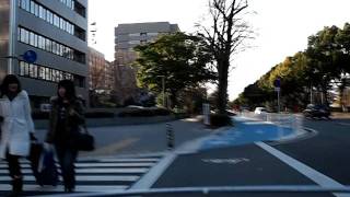 名古屋の自転車レーン③  Cycle Lane in Nagoya, Japan