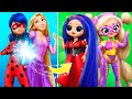 Ladybug and Rapunzel Swapped Universes / 11 LOL OMG Hacks