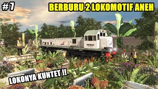 BERBURU 2 LOKOMOTIF ANEH - HUNTING KERETA API PART-7