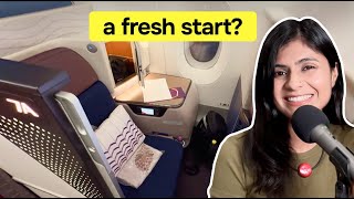 Air India A350-900 Business Class Review | Delhi to New York