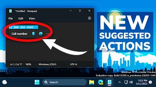 How to Enable New Suggested Actions with New Settings in Windows 11 25295