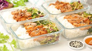 Korean Chicken Meal Prep | Healthy Make Ahead Recipe