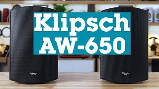 Klipsch AW-650 outdoor speakers | Crutchfield