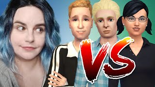 TEENAGERS COMPARED! Sims 2 vs. Sims 3 vs. Sims 4