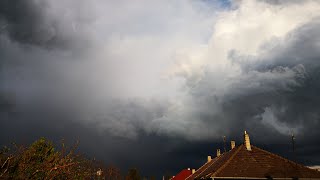 Látványos zivatar, jégeső - 2021.05.03. (Beautiful Thunderstorm, Hail)